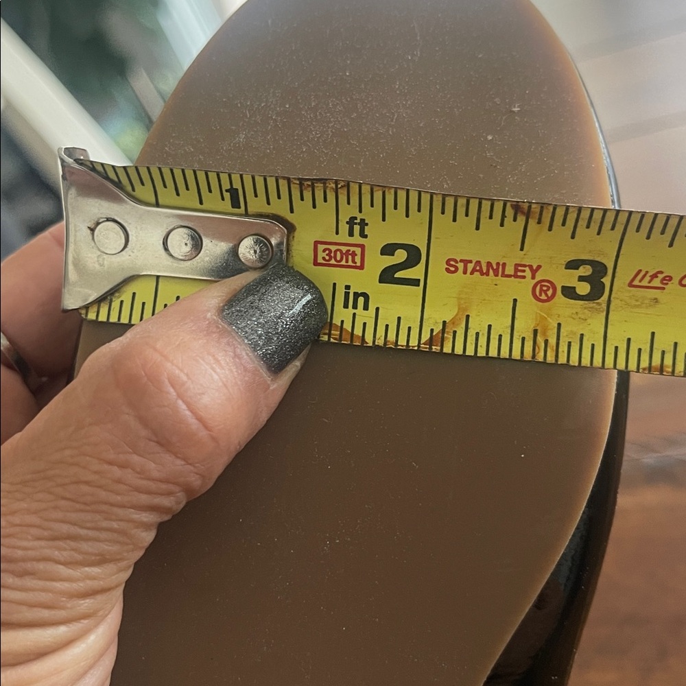 Martin + Osa black patent leather bow ballet flats size 7 - Picture 14 of 16